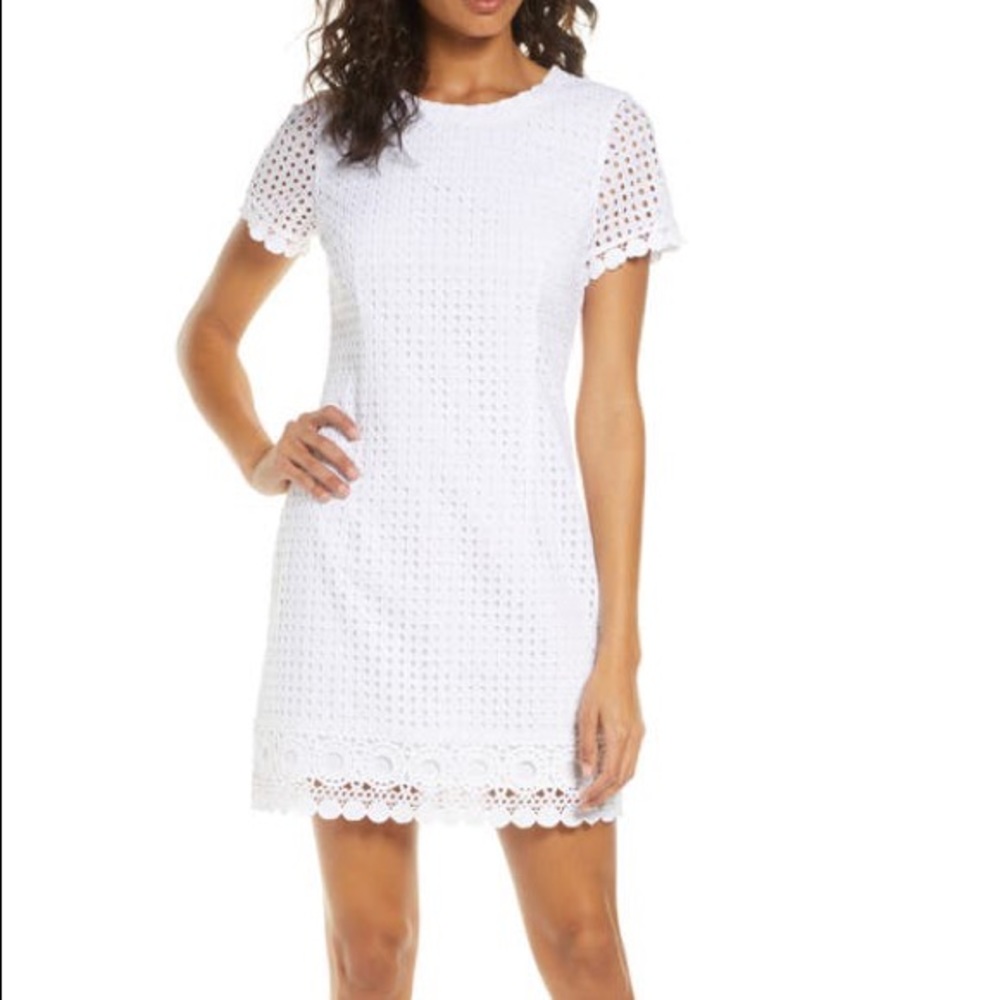 NWT Lilly Pulitzer White Eyelet Dress